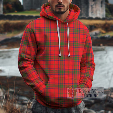 Ross Modern Tartan Cotton Hoodie