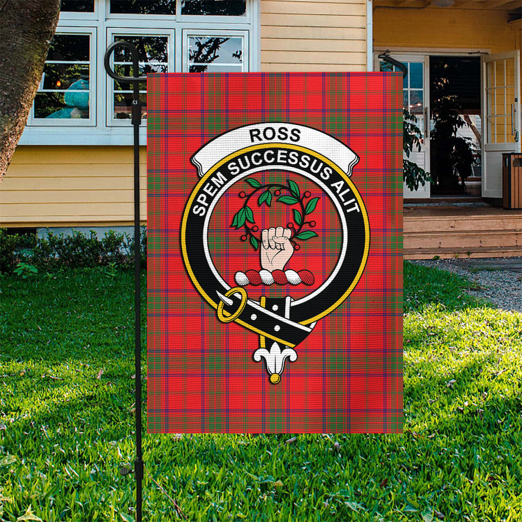 Ross Modern Tartan Flag with Family Crest - Tartan Vibes Clothing