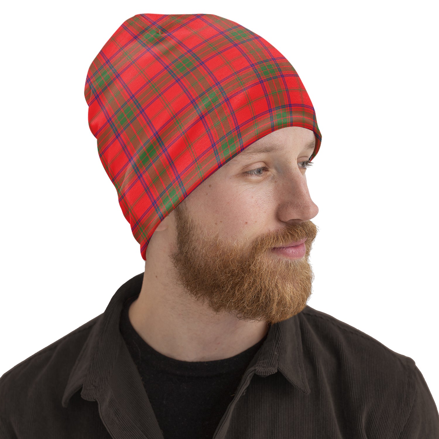 Ross Modern Tartan Beanies Hat - Tartan Vibes Clothing