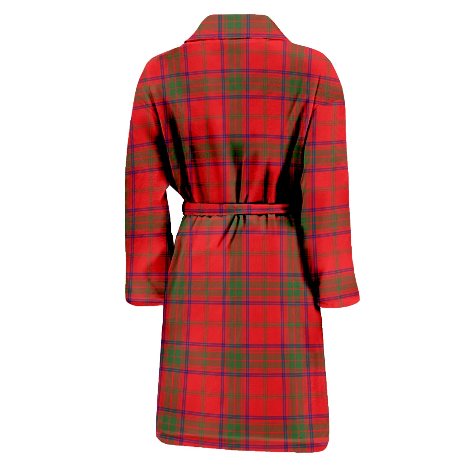 Ross Modern Tartan Bathrobe with Family Crest - Tartan Vibes Clothing