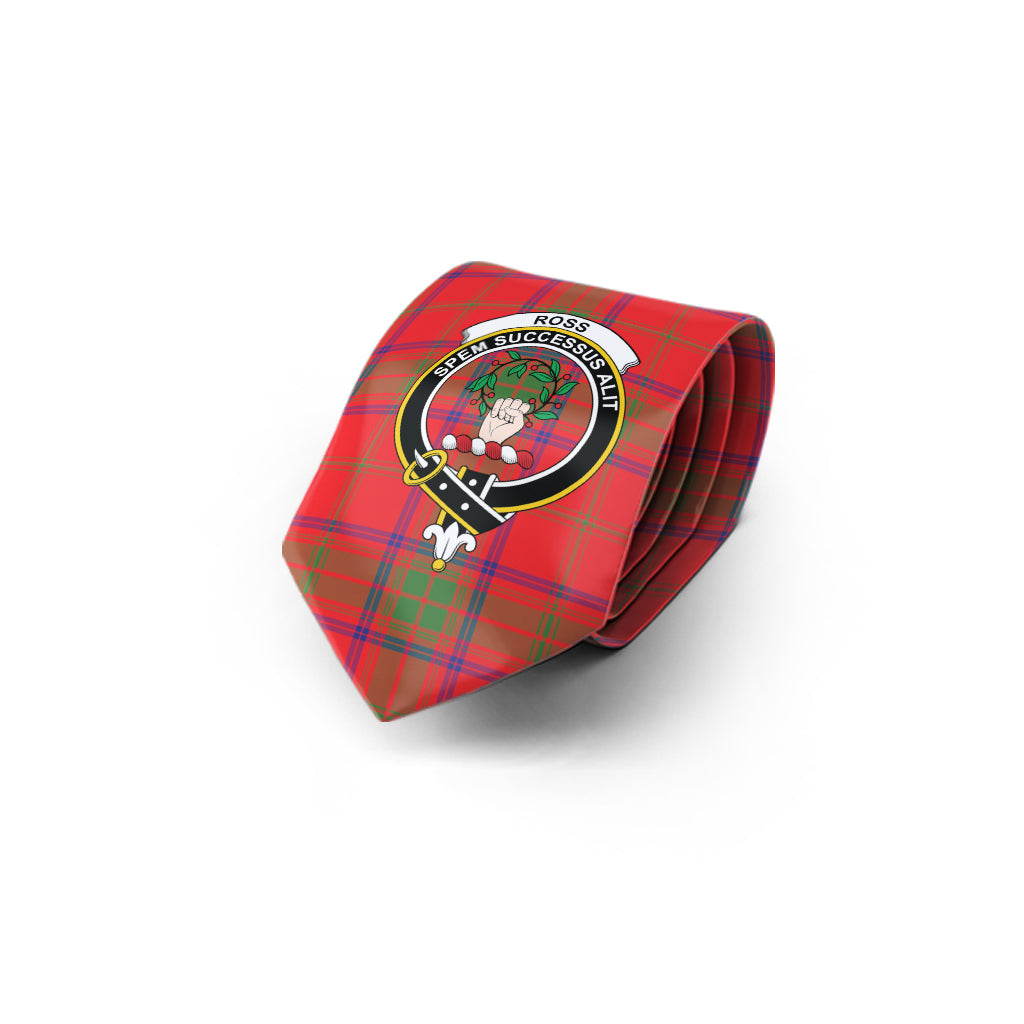 ross-modern-tartan-classic-necktie-with-family-crest