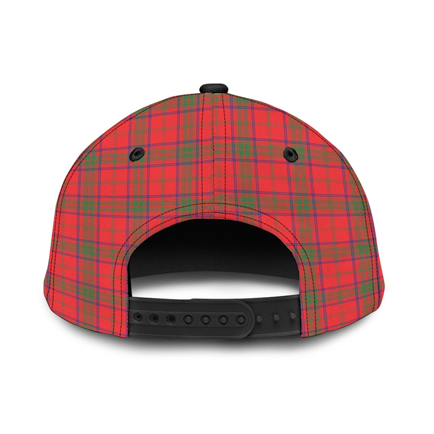 ross-modern-tartan-classic-cap-with-family-crest