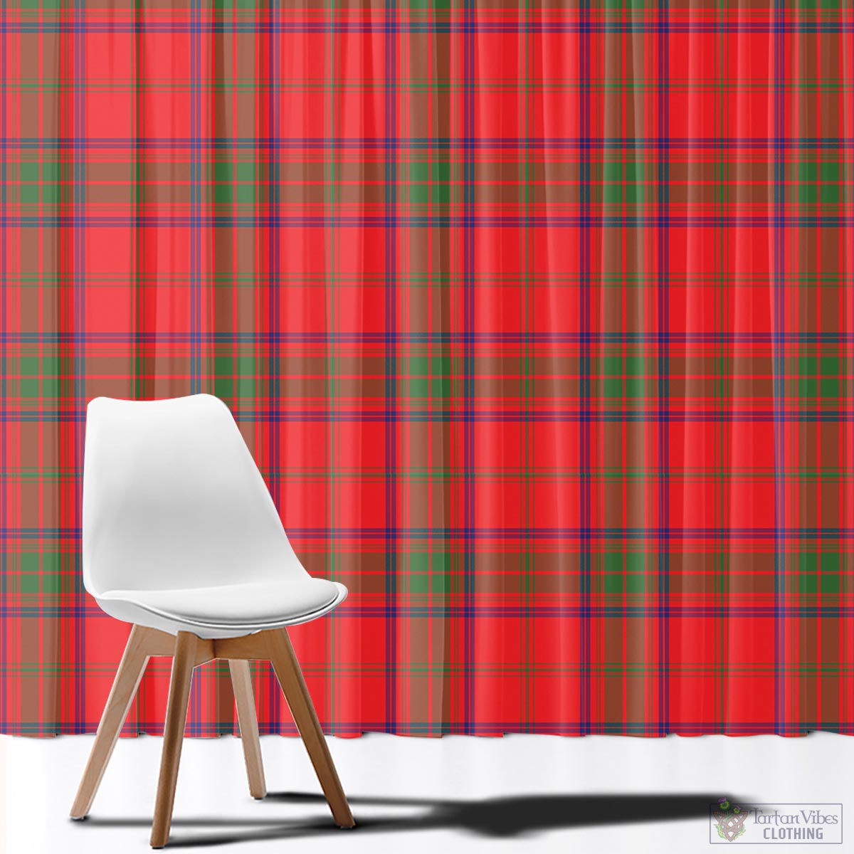 Ross Modern Tartan Window Curtain