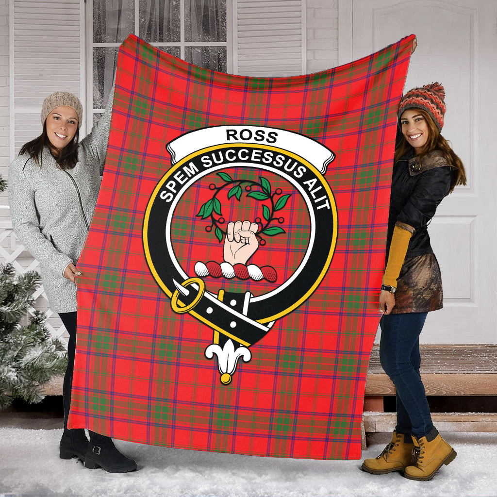 ross-modern-tartab-blanket-with-family-crest