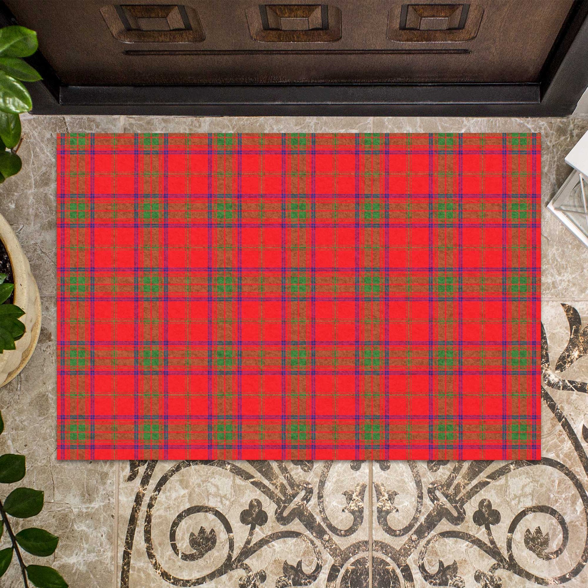 Ross Modern Tartan Door Mat - Tartanvibesclothing Shop