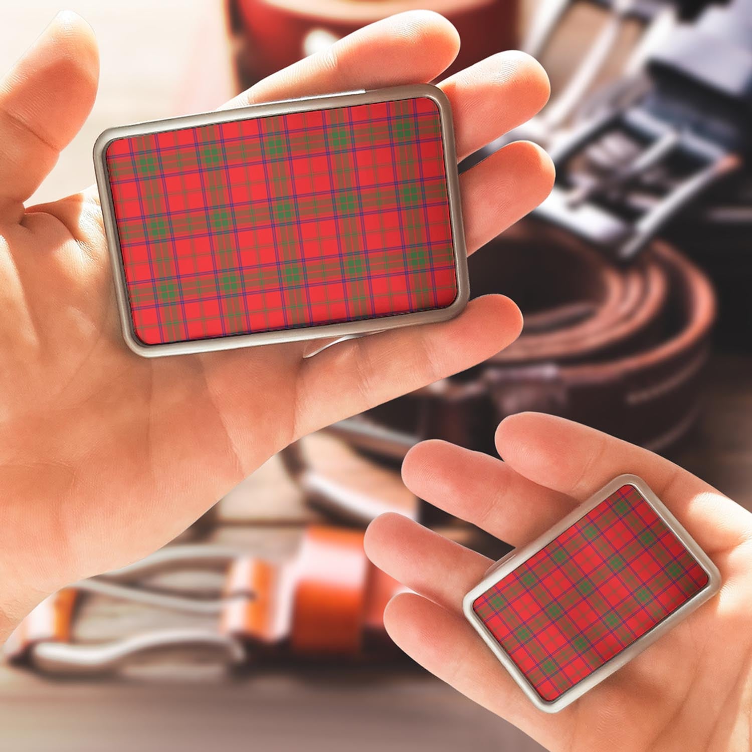 Ross Modern Tartan Belt Buckles - Tartan Vibes Clothing