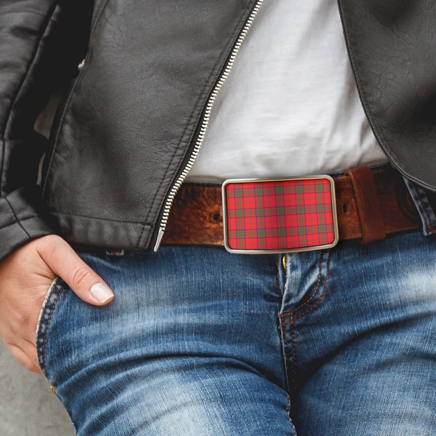 Ross Modern Tartan Belt Buckles - Tartan Vibes Clothing