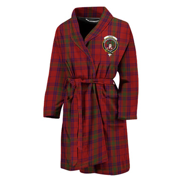 Ross Old Tartan Bathrobe with Family Crest