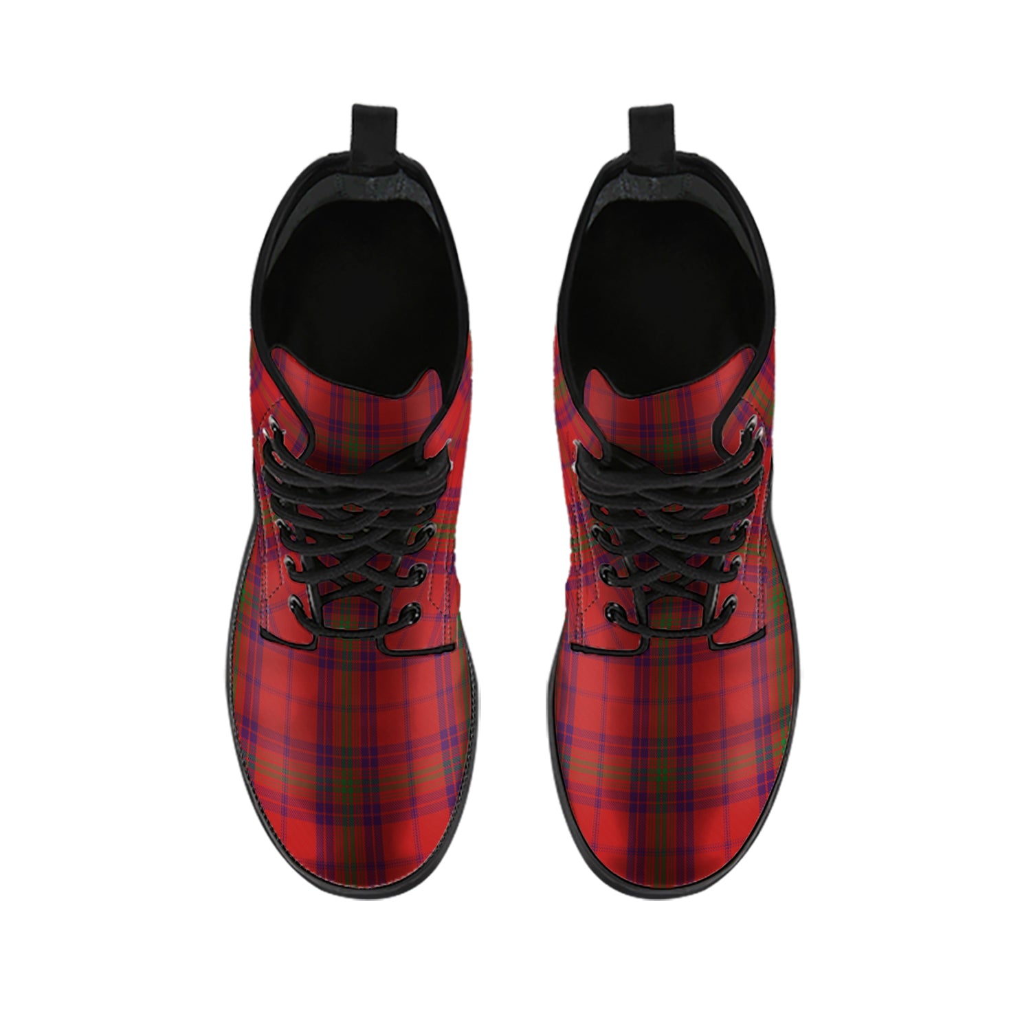 ross-old-tartan-leather-boots