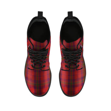 Ross Old Tartan Leather Boots