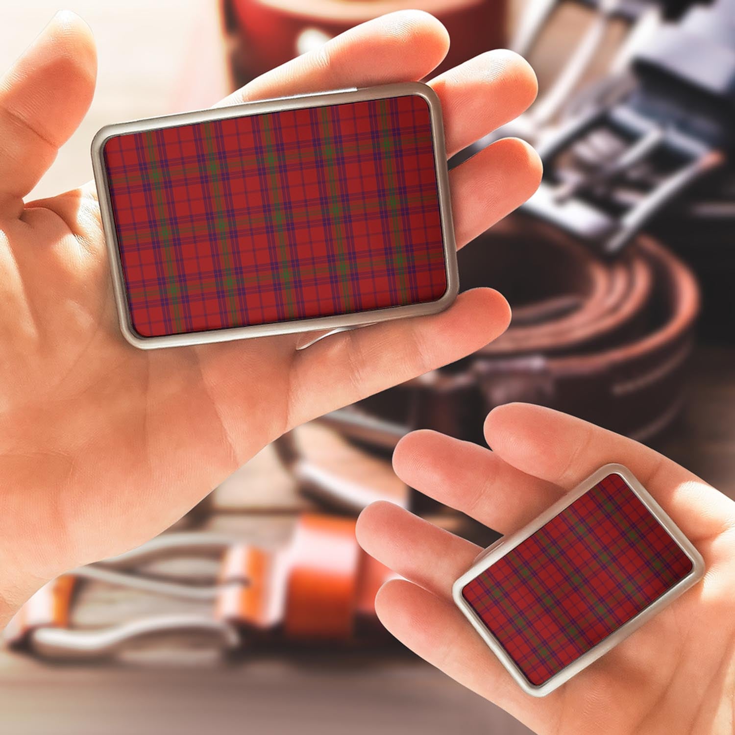 Ross Old Tartan Belt Buckles - Tartan Vibes Clothing