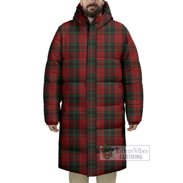 Rosser of Wales Tartan Long Down Jacket