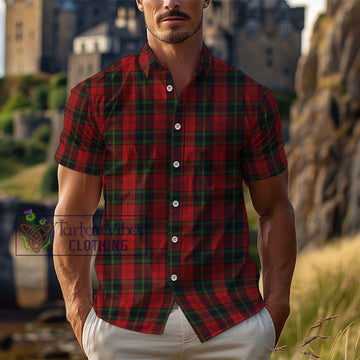 Rosser of Wales Tartan Cotton Hawaiian Shirt