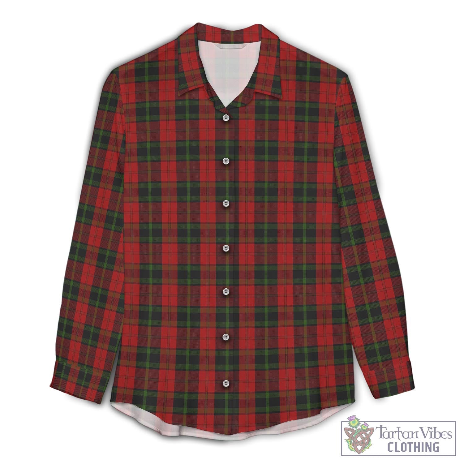 Rosser of Wales Tartan Womens Casual Shirt