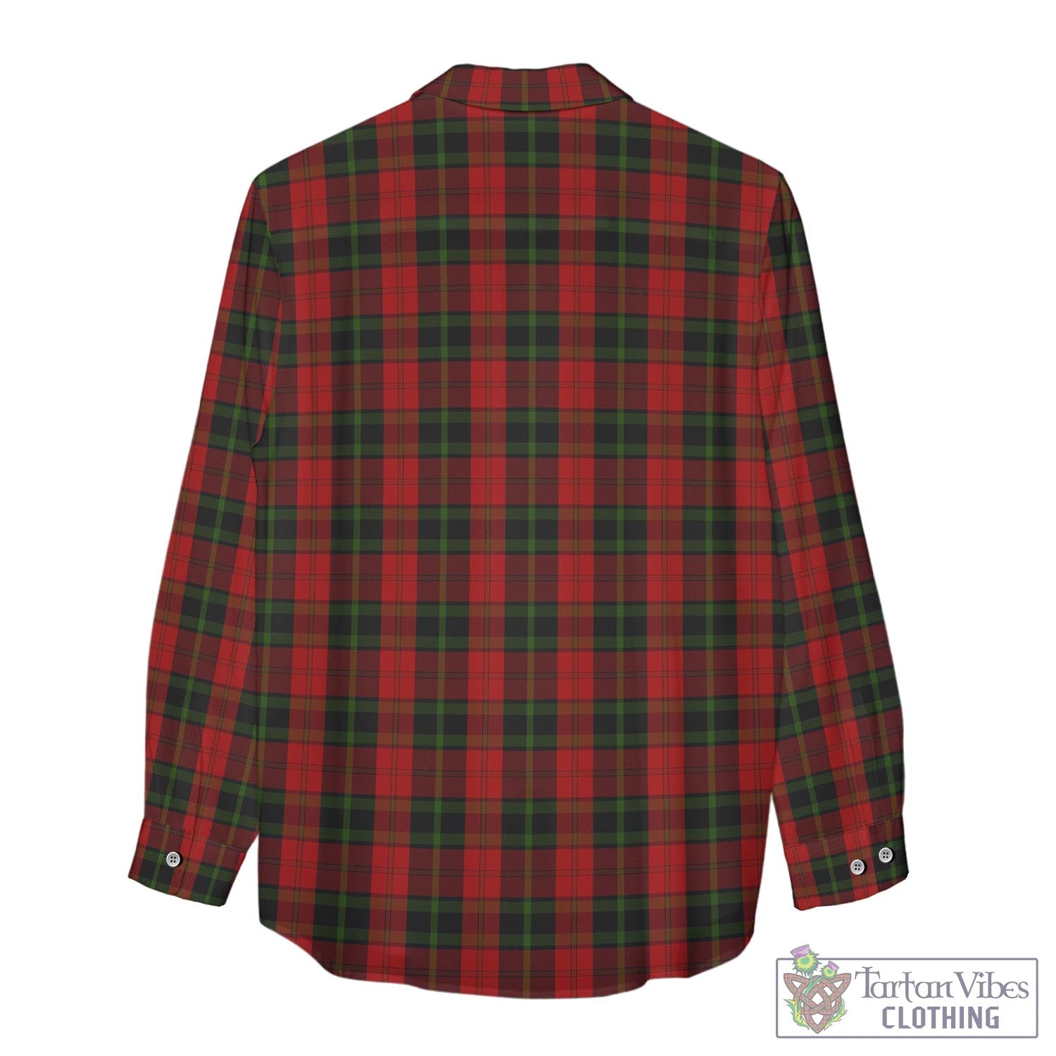 Rosser of Wales Tartan Womens Casual Shirt