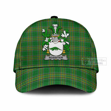 Rossiter Irish Clan Tartan Classic Cap with Coat of Arms