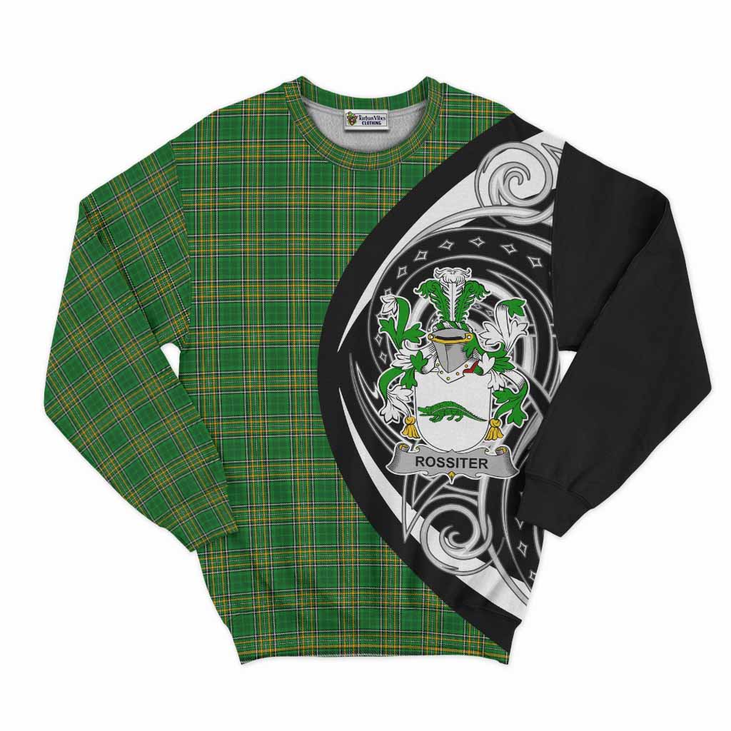 Rossiter Irish Clan Sweatshirt Celtic Circle Style Unisex - Tartan Vibes Clothing