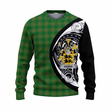 Rourke Irish Clan Knitted Sweater Celtic Circle Style Unisex - Tartan Vibes Clothing