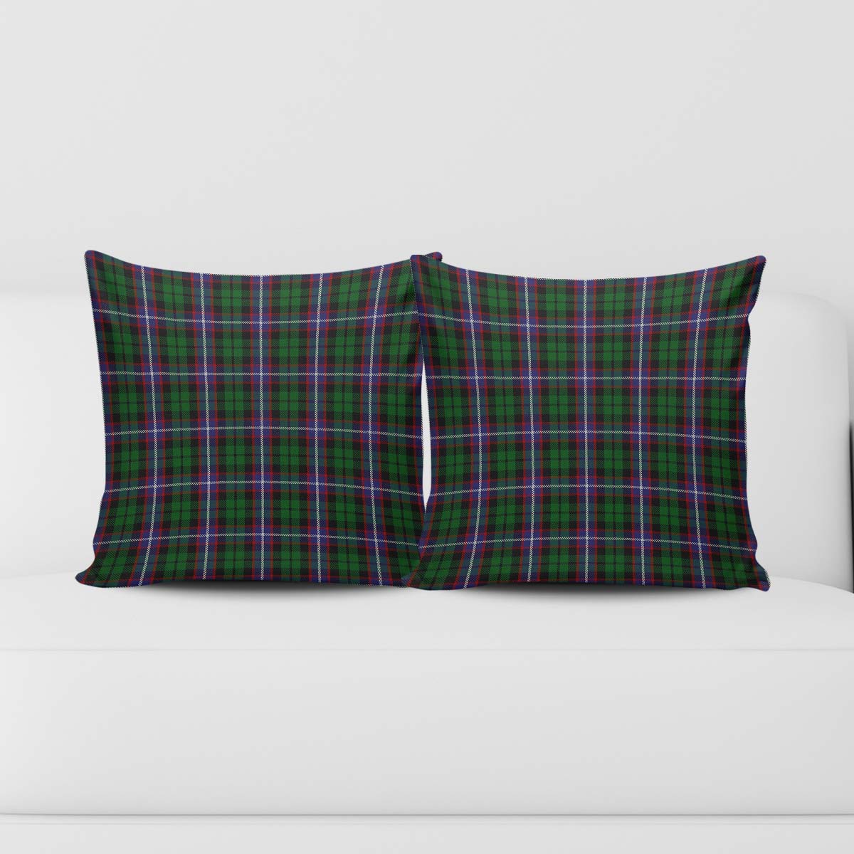 Russell Tartan Pillow Cover Square Pillow Cover - Tartanvibesclothing
