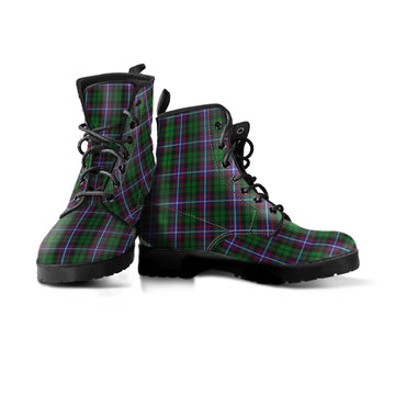 Russell Tartan Leather Boots