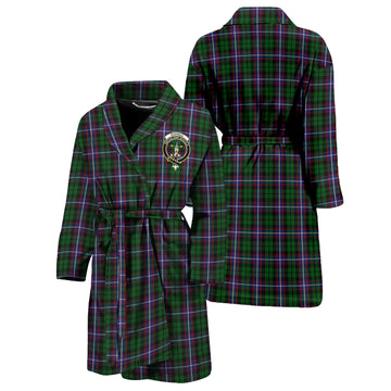 Russell Tartan Bathrobe with Family Crest