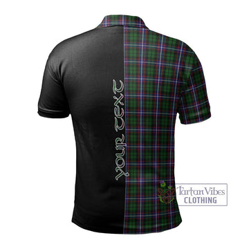 Russell Tartan Polo Shirt with Family Crest and Half Of Me Style