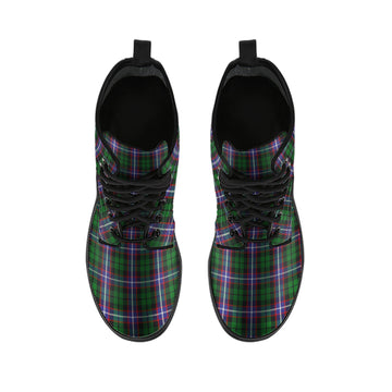 Russell Tartan Leather Boots