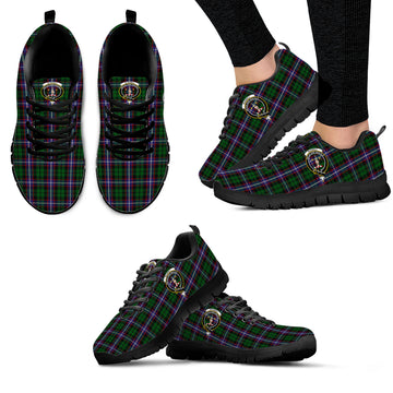 Russell Tartan Sneakers with Family Crest