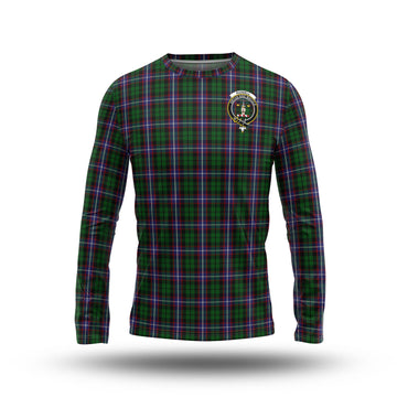 Russell Tartan Long Sleeve T-Shirt with Family Crest