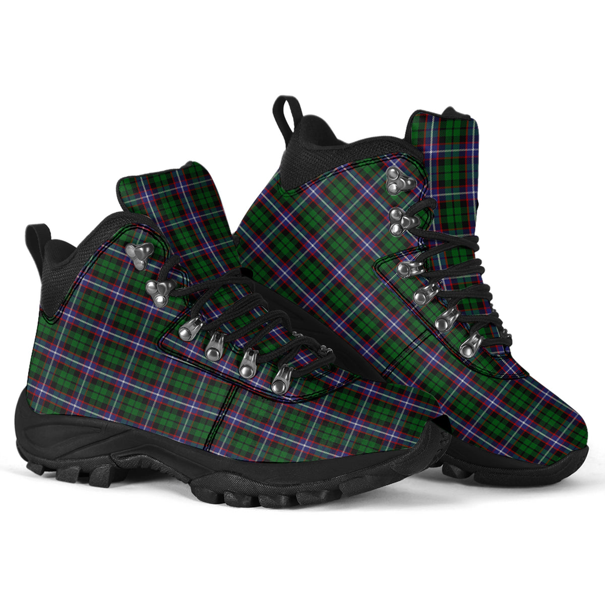 Russell Tartan Alpine Boots - Tartanvibesclothing