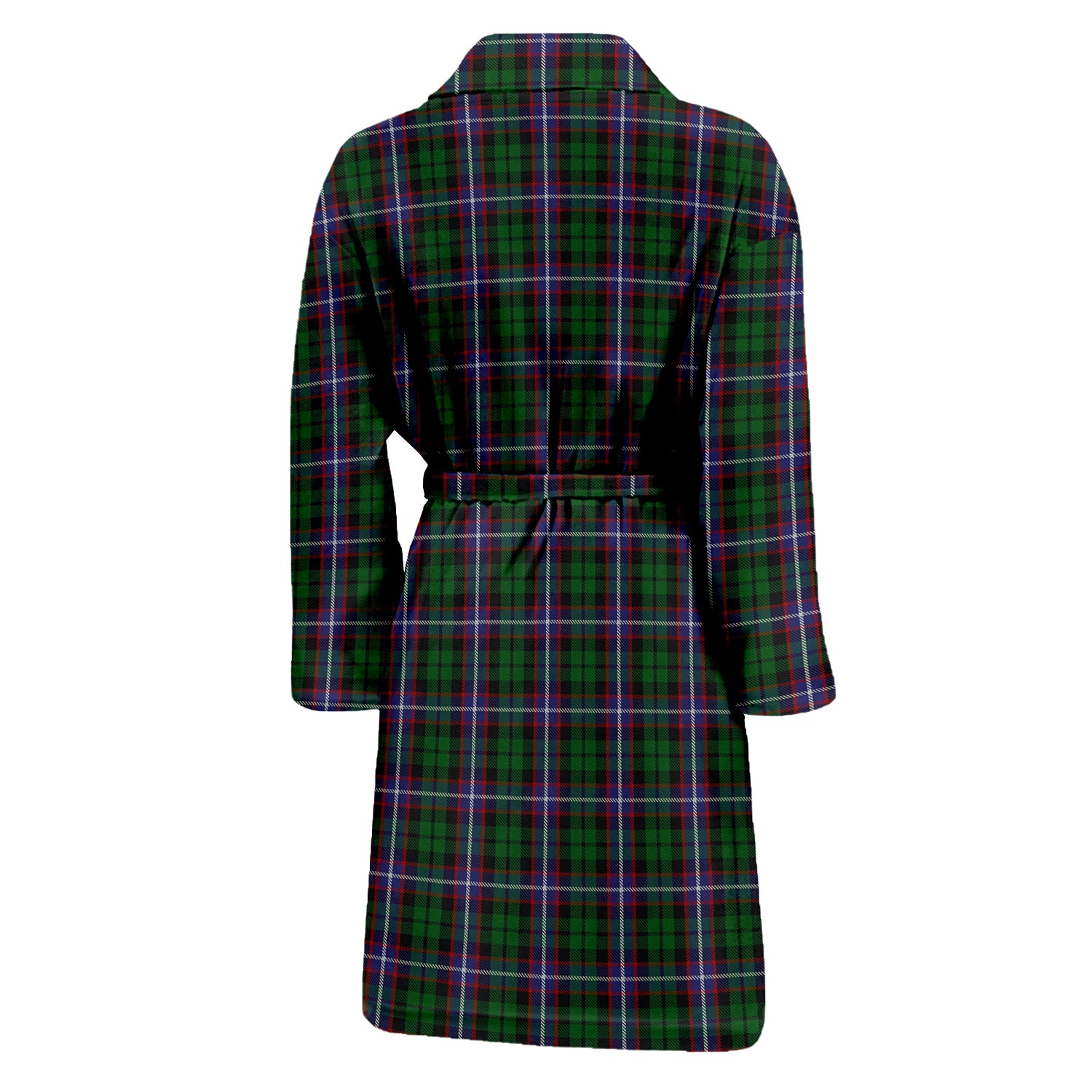 Russell Tartan Bathrobe with Family Crest - Tartan Vibes Clothing