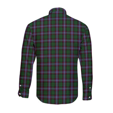 Russell Tartan Long Sleeve Button Up Shirt with Family Crest