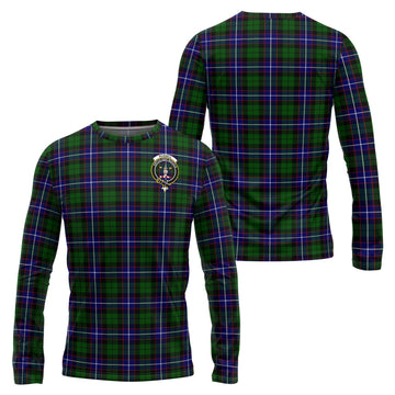 Russell Modern Tartan Long Sleeve T-Shirt with Family Crest