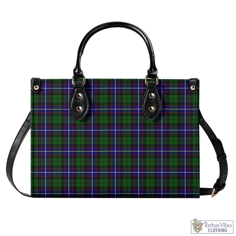 Tartan Vibes Clothing Russell Modern Tartan Luxury Leather Handbags