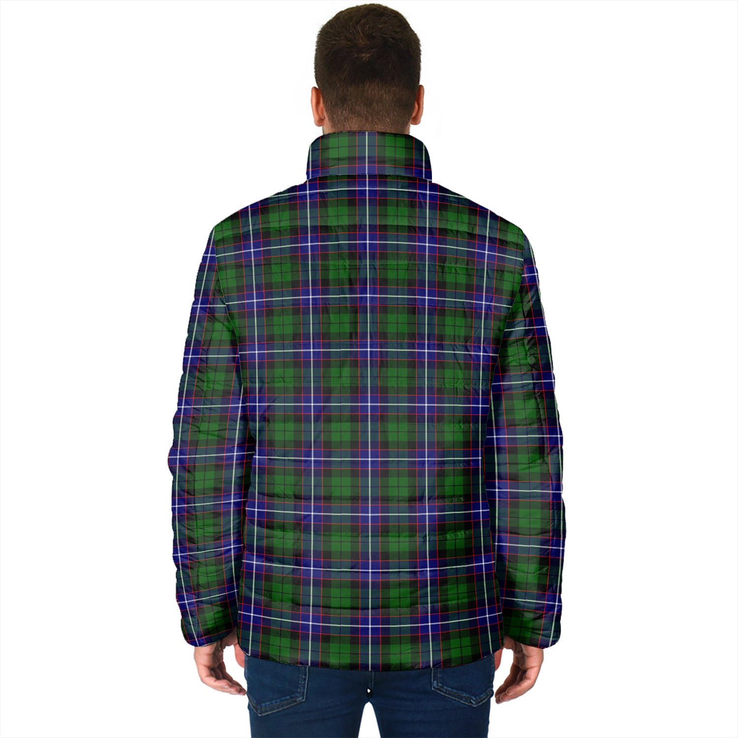 Russell Modern Tartan Padded Jacket - Tartan Vibes Clothing