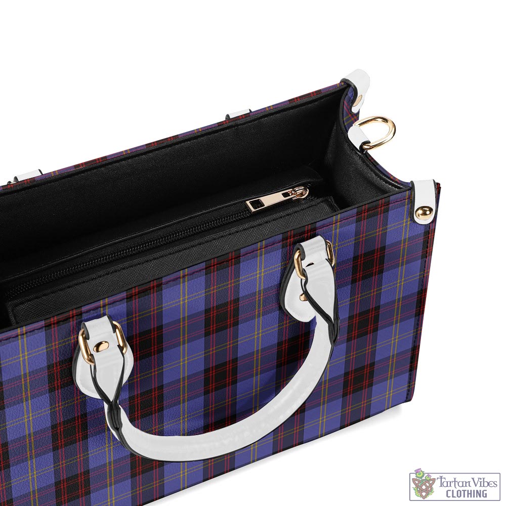 Tartan Vibes Clothing Rutherford Tartan Luxury Leather Handbags