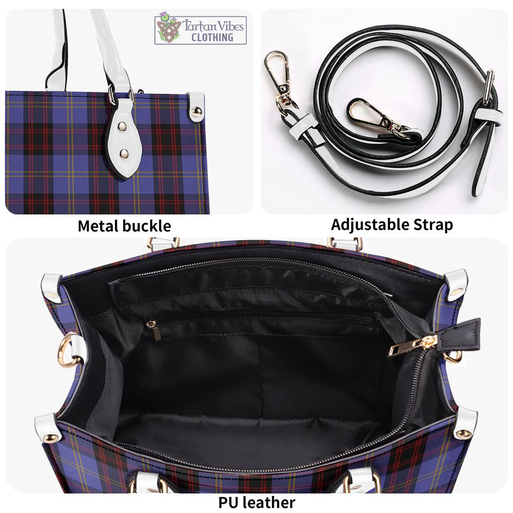 Tartan Vibes Clothing Rutherford Tartan Luxury Leather Handbags