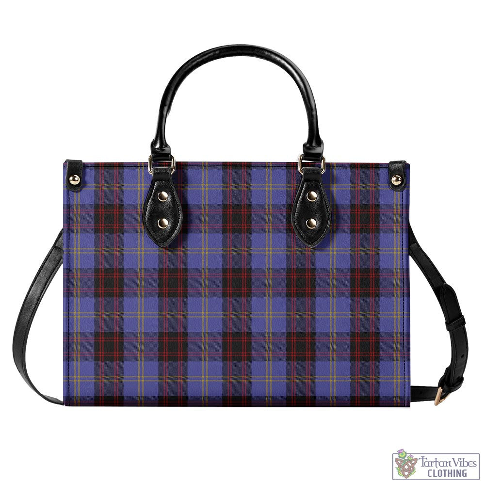 Tartan Vibes Clothing Rutherford Tartan Luxury Leather Handbags