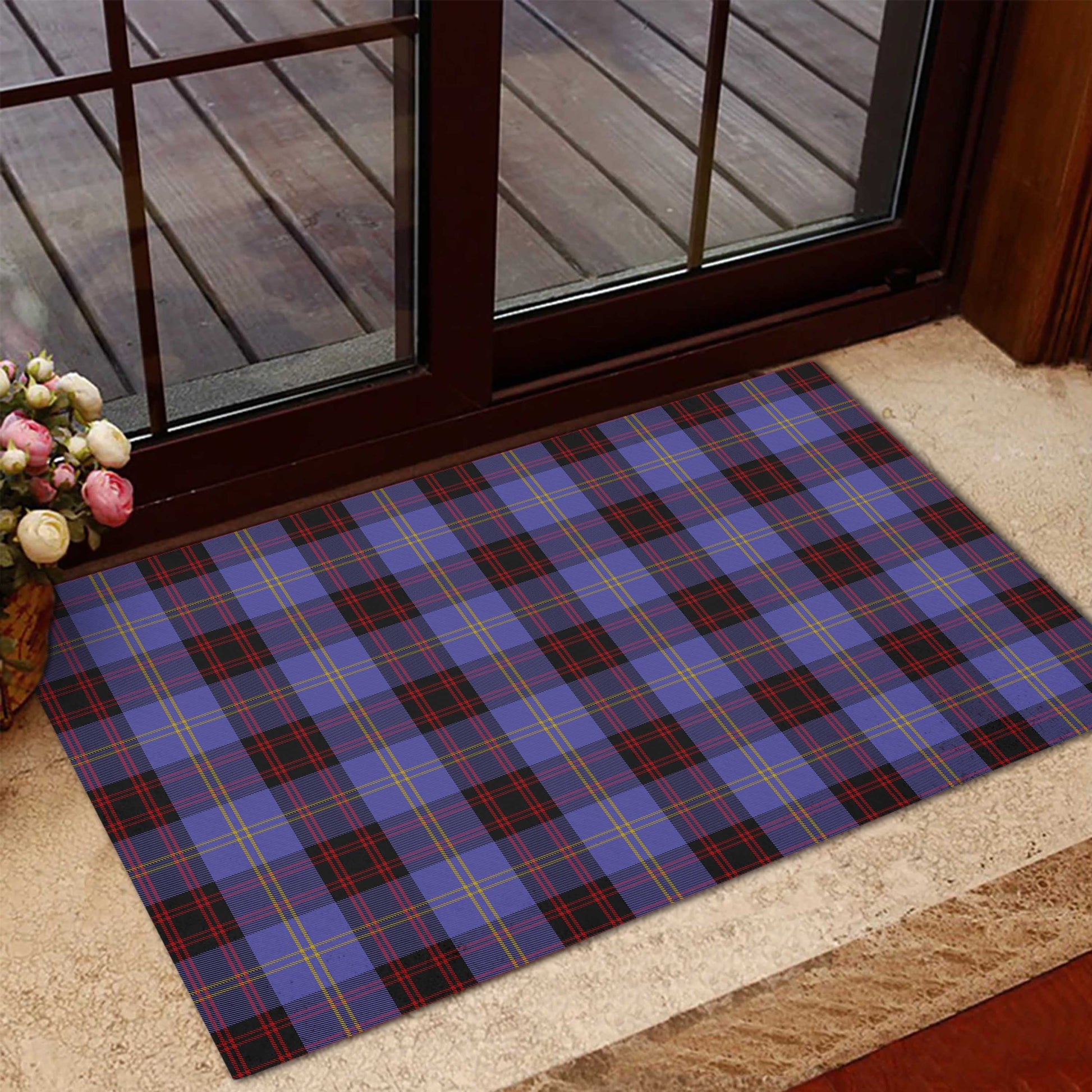 Rutherford Tartan Door Mat - Tartanvibesclothing Shop