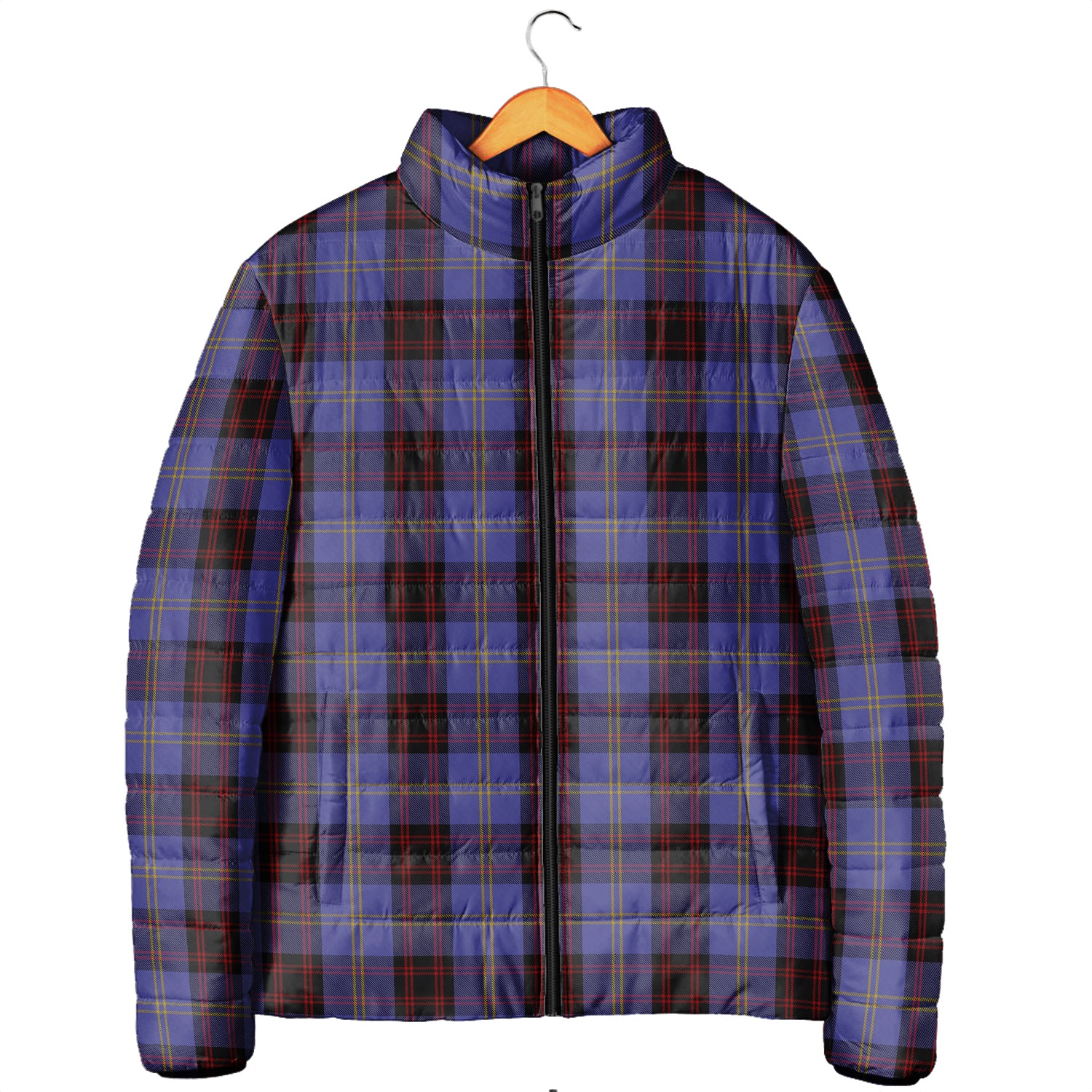 Rutherford Tartan Padded Jacket Men's Padded Jacket - Tartan Vibes Clothing