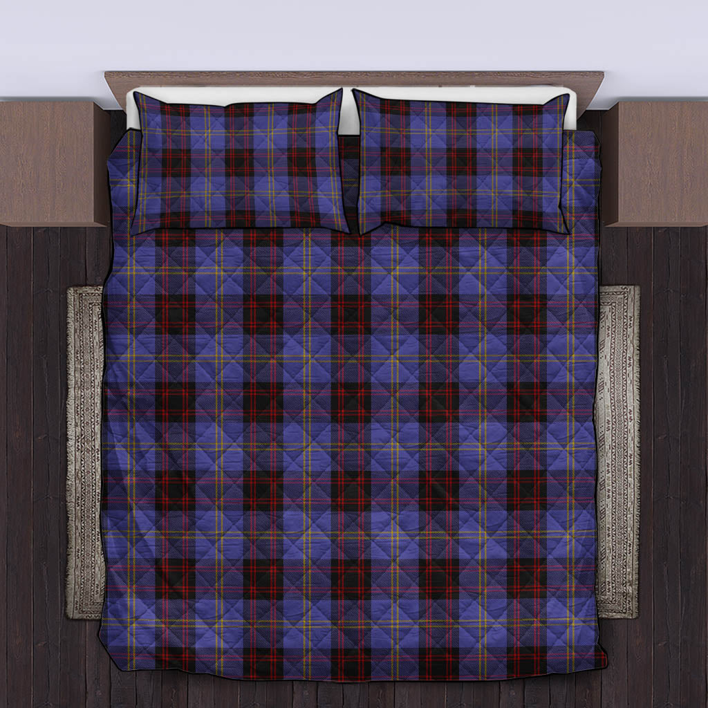 Rutherford Tartan Quilt Bed Set King - Tartan Vibes Clothing