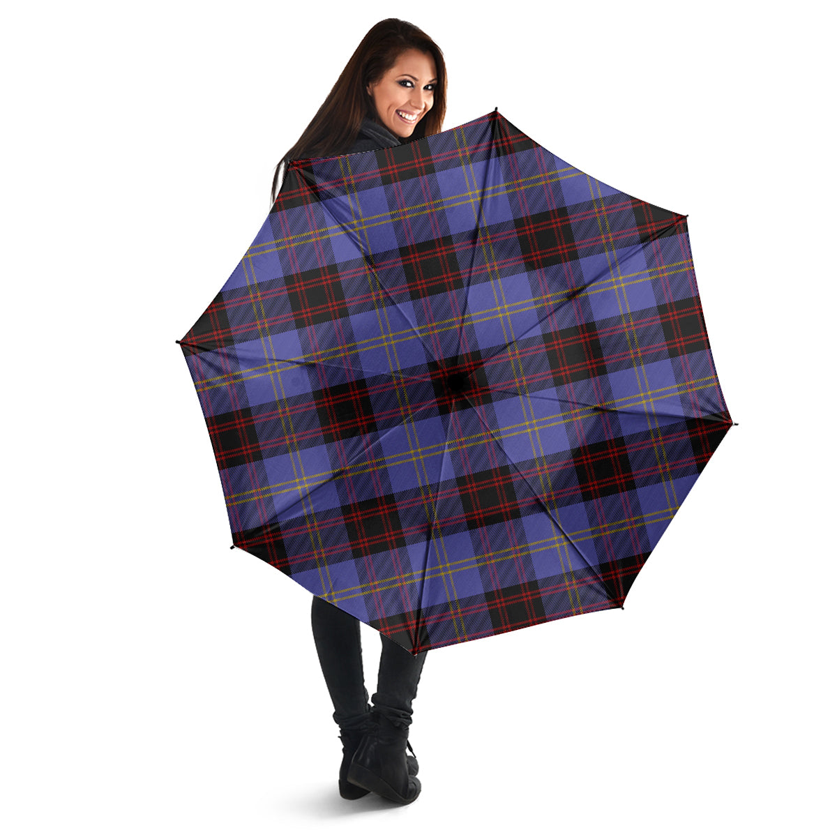 Rutherford Tartan Umbrella - Tartanvibesclothing