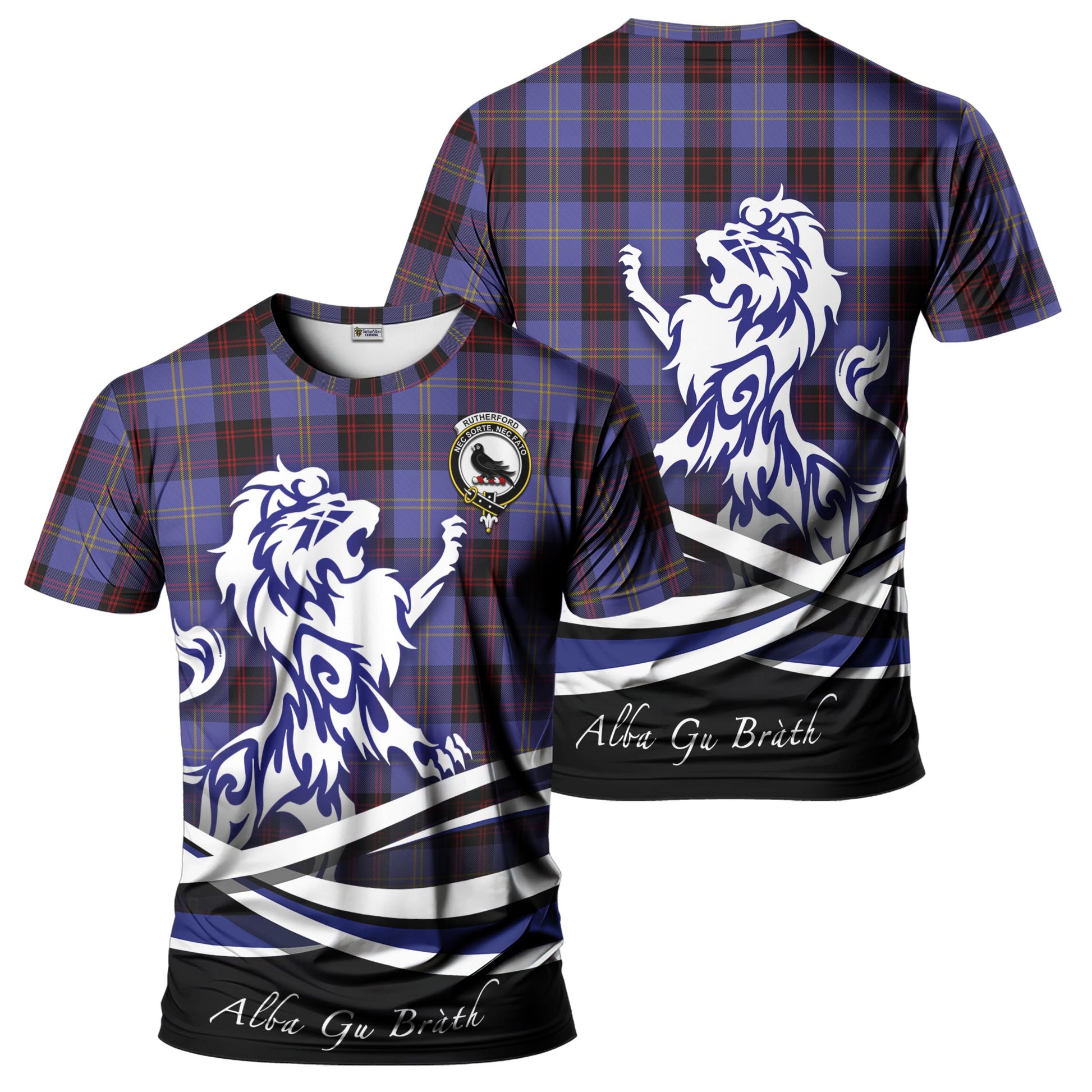 rutherford-tartan-t-shirt-with-alba-gu-brath-regal-lion-emblem