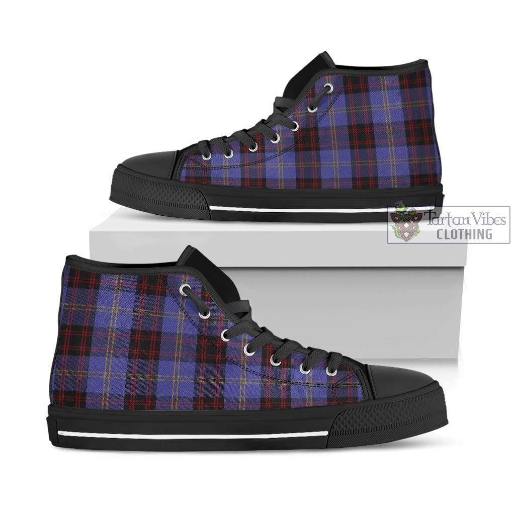 Rutherford Tartan High Top Shoes - Tartan Vibes Clothing