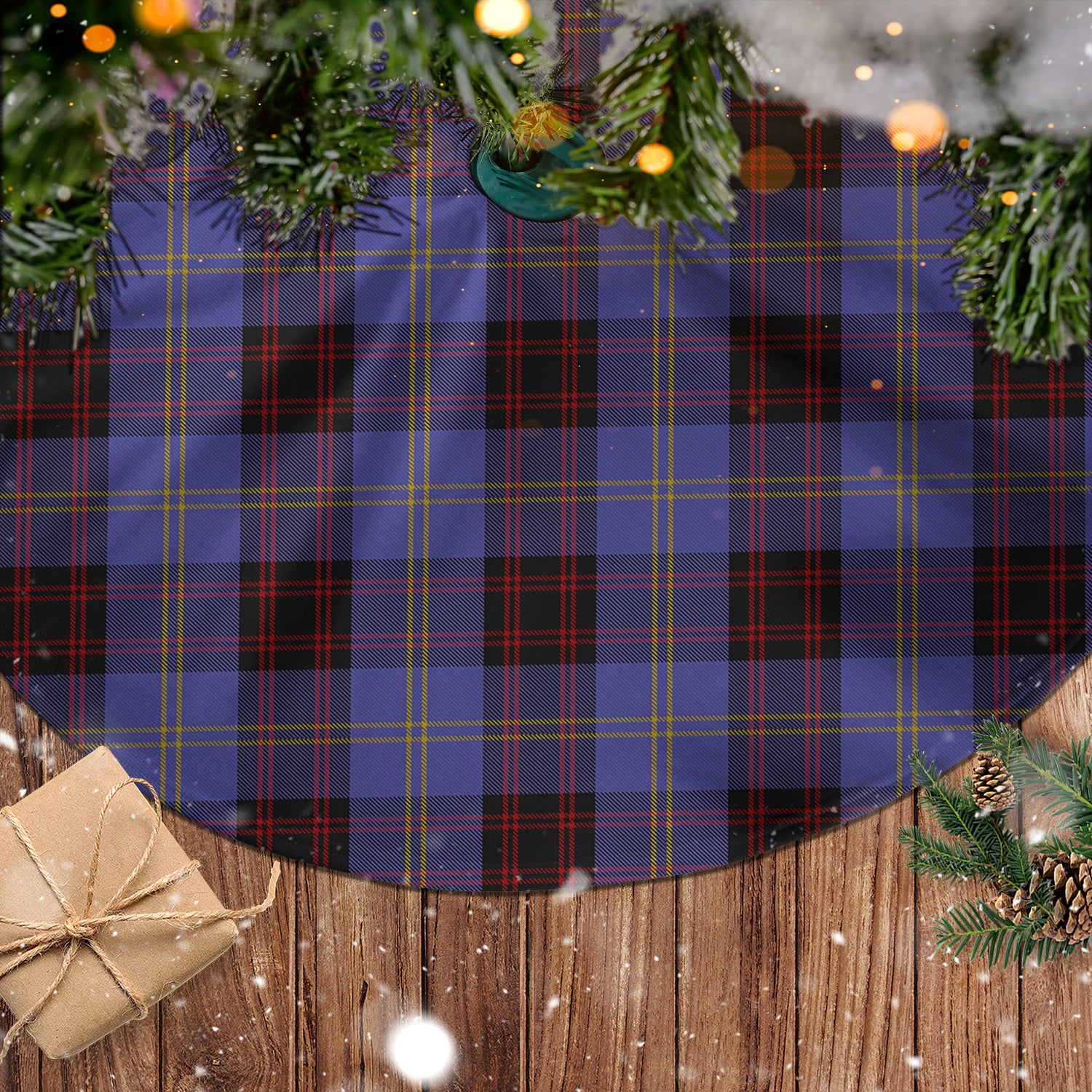 Rutherford Tartan Christmas Tree Skirt - Tartanvibesclothing