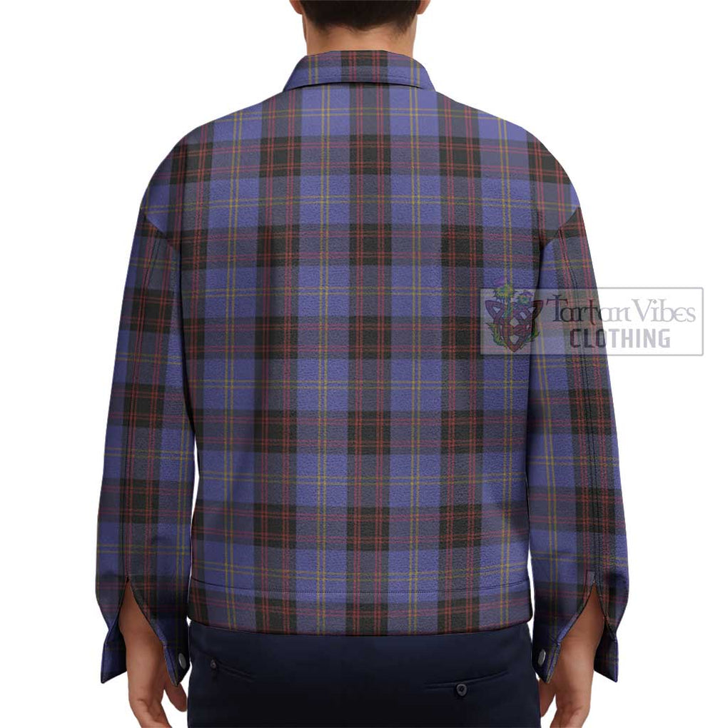 Rutherford Tartan Unisex Lapel Cotton Jacket - Tartan Vibes Clothing