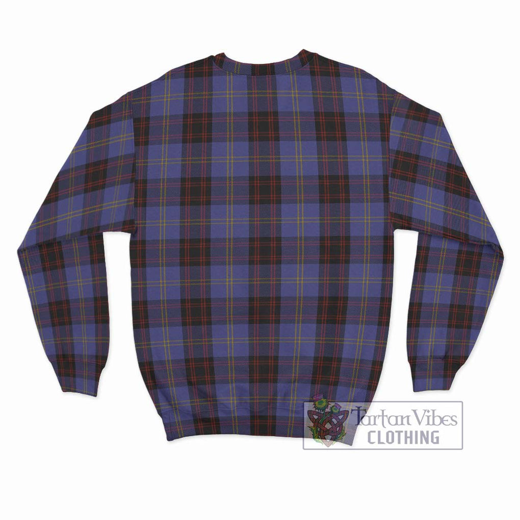 Rutherford Tartan Sweatshirt with Family Crest DNA In Me Style - Tartanvibesclothing Shop