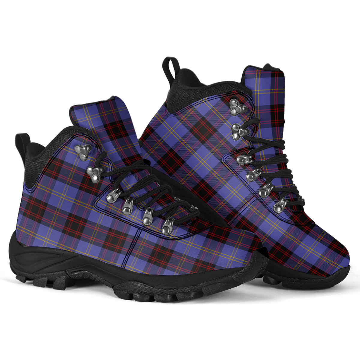 Rutherford Tartan Alpine Boots - Tartanvibesclothing