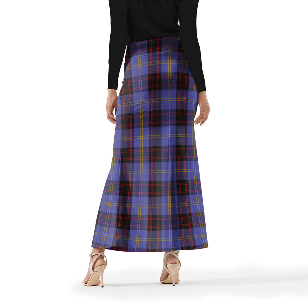 Rutherford Tartan Womens Full Length Skirt - Tartan Vibes Clothing
