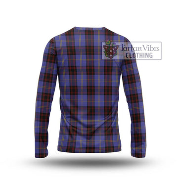 Rutherford Tartan Long Sleeve T-Shirt with Family Crest DNA In Me Style